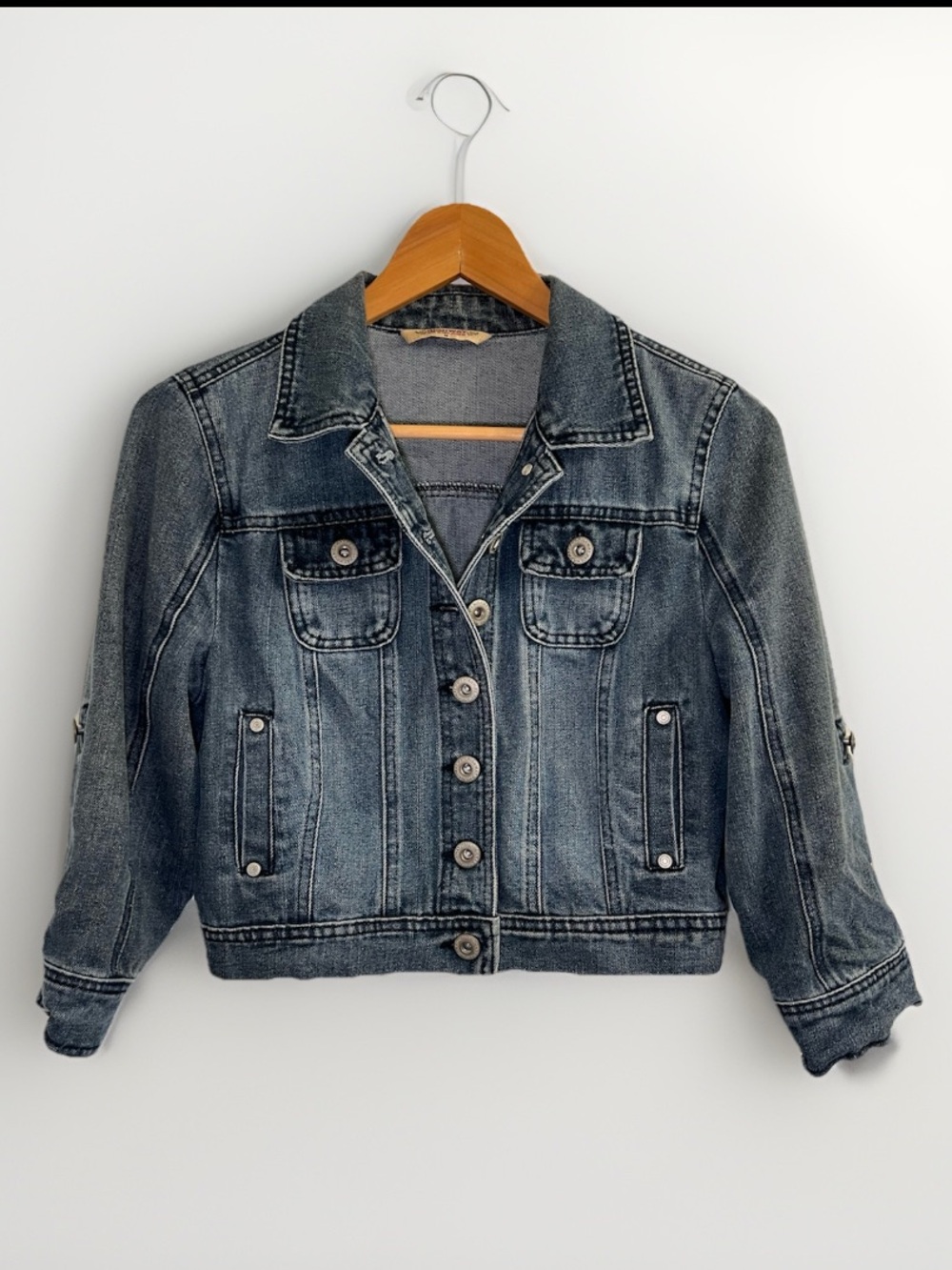 Highway Jeans Jean Jacket Size Medium - Picture 4 of 7